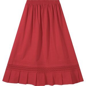 5575 Mexican Skirt Fiesta Theme Party Skirt Maxi Lace Traditional Dannce